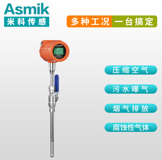 西安插入式熱式氣體質量流量計廠家